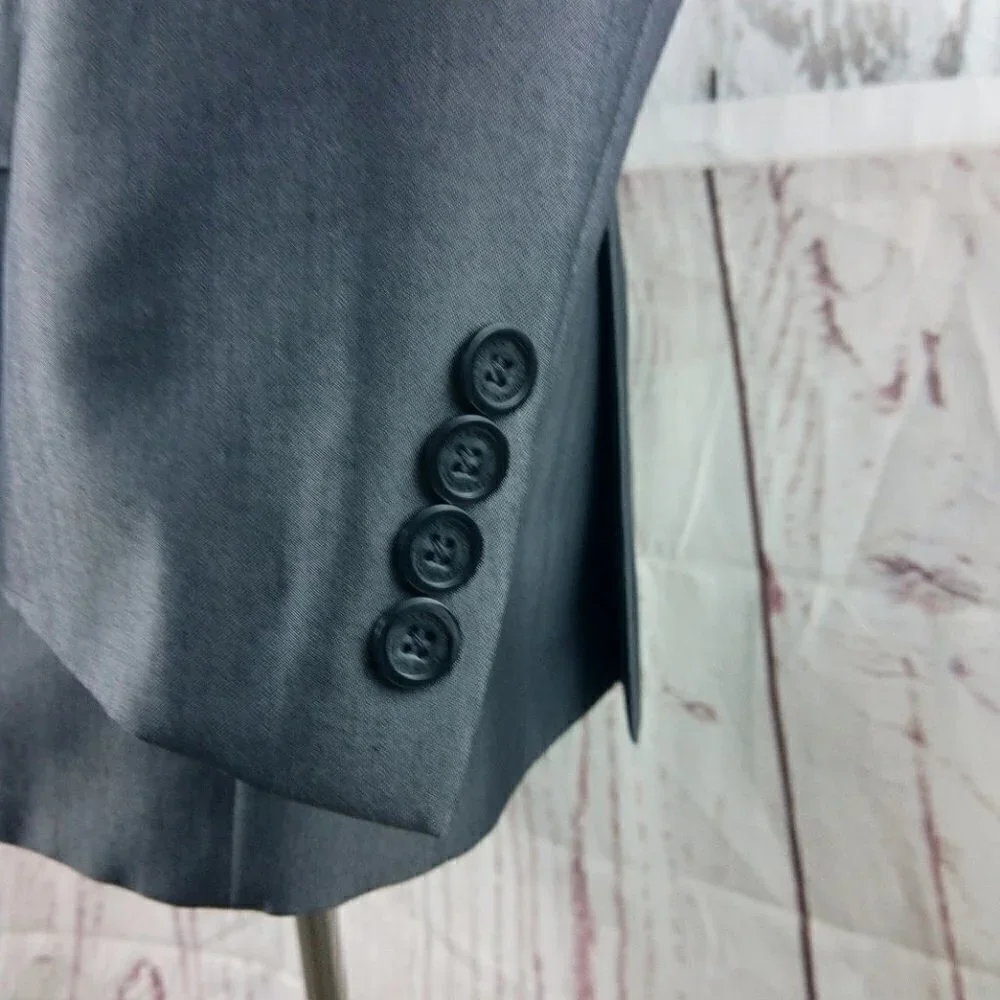 Rock & Republic 42S Gray Suit Blazer Sports Coat